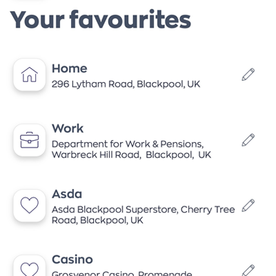 Tesla Taxi Blackpool