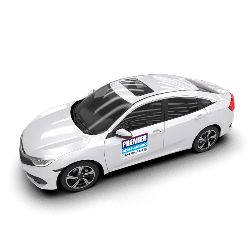 Tesla Taxi Blackpool